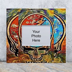 Grateful Dead Rock Band White Wall Photo Frame 5  X 7  by Cowasu