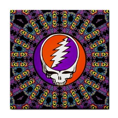 Gratefuldead Grateful Dead Pattern Face Towel by Cowasu