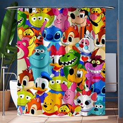 Illustration Cartoon Character Animal Cute Shower Curtain 60  X 72  (medium)  by Cowasu