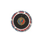 The Grateful Dead Golf Ball Marker Front