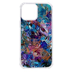 Smudged Iphone 13 Pro Max Tpu Uv Print Case by kaleidomarblingart