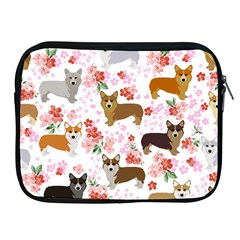 Corgis Corgi Pattern Apple Ipad 2/3/4 Zipper Cases by Cowasu