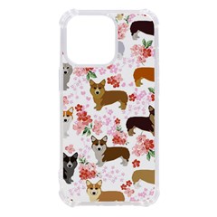 Corgis Corgi Pattern Iphone 13 Pro Tpu Uv Print Case by Cowasu