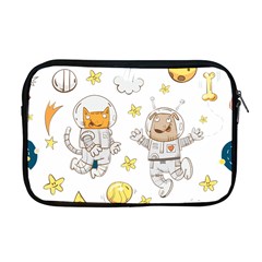 Astronaut-dog-cat-clip-art-kitten Apple Macbook Pro 17  Zipper Case by Sarkoni