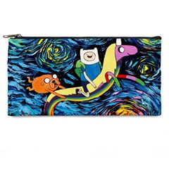 Cartoon Parody  Art Starry Night Van Gogh Pencil Case by Sarkoni