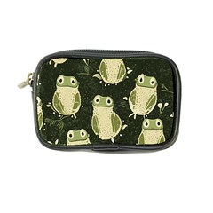 Frog Pattern Coin Purse by Valentinaart