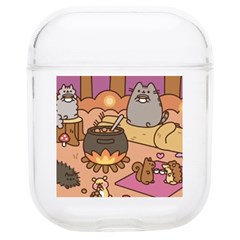 Pusheen Cute Fall The Cat Airpods 1/2 Case by Ndabl3x