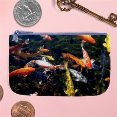 Koi Pond 3d Fish Large Coin Purse by Grandong