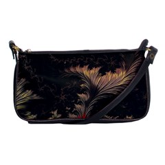 Fractal Digital Art Pattern Shoulder Clutch Bag by Grandong