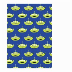 Alien Pattern Small Garden Flag (two Sides) by Ndabl3x