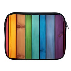 Rainbow Apple Ipad 2/3/4 Zipper Cases by zappwaits