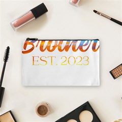 Brother To Be T- Shirt Promoted To Brother Established 2023 Sunrise Design Brother To Be 2023 T- Shi Yoga Reflexion Pose T- Shirtyoga Reflexion Pose T- Shirt Cosmetic Bag (small) by hizuto