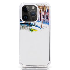 Venice T- Shirt Venice Voyage Art Digital Painting Watercolor Discovery T- Shirt (4) Iphone 14 Pro Tpu Uv Print Case by ZUXUMI