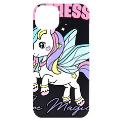 Waitress T- Shirt Awesome Unicorn Waitresses Are Magical For A Waiting Staff T- Shirt Iphone 14 Plus Black Uv Print Case by ZUXUMI