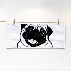 Black Pug Dog If I Cant Bring My Dog I T- Shirt Black Pug Dog If I Can t Bring My Dog I m Not Going Hand Towel by EnriqueJohnson