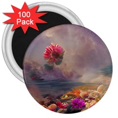 Floral Blossoms  3  Magnets (100 Pack) by Internationalstore