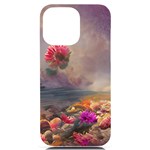 Floral Blossoms  iPhone 14 Pro Max Black UV Print Case Front