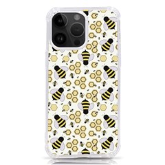 Bee Honeycomb Honeybee Insect Iphone 14 Pro Max Tpu Uv Print Case by Pakjumat