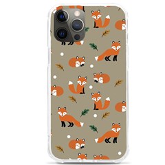 Fox Pattern Texture Iphone 12 Pro Max Tpu Uv Print Case by Pakjumat