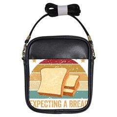 Bread Baking T- Shirt Funny Bread Baking Baker My Yeast Expecting A Bread T- Shirt Girls Sling Bag by JamesGoode