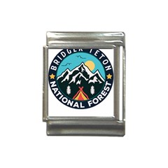 Bridger Teton National Forest T- Shirt Bridger Teton National Forest T- Shirt Italian Charm (13mm) by JamesGoode