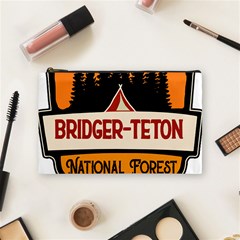 Bridger Teton T- Shirt Bridger Teton National Forest T- Shirt Cosmetic Bag (medium) by JamesGoode