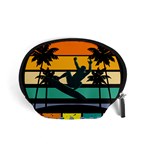 Bright Surfing Design Board Meeting T- Shirt Board Meeting Surfing Bright T Shirt Design T- Shirt Accessory Pouch (Small) Front