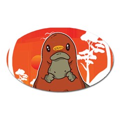 Platypus T-shirtplatypus Young T-shirt Oval Magnet by EnriqueJohnson