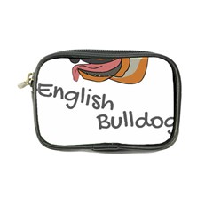 Bulldog T- Shirt Dog Face T- Shirt Coin Purse by JamesGoode