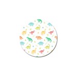 Animals Dinosaurs T-rex Pattern Golf Ball Marker (4 pack) Front