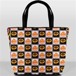 Lantern Chess Halloween Bucket Bag Back