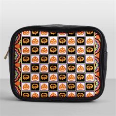 Lantern Chess Halloween Mini Toiletries Bag (one Side) by Pakjumat