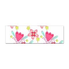 Batik T- Shirt Batik Flower Pattern 7 Sticker Bumper (10 Pack) by EnriqueJohnson