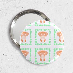 Boxer Dog Pattern T- Shirt Boxer Dog Pattern T- Shirt 2 25  Handbag Mirrors by EnriqueJohnson