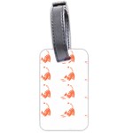 Cat T- Shirt Cute Cat Pattern For Cat Lovers T- Shirt Luggage Tag (two sides) Front