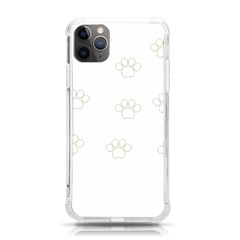 Dog Paw Print T- Shirt Paw Pattern T- Shirt Iphone 11 Pro Max 6 5 Inch Tpu Uv Print Case by EnriqueJohnson