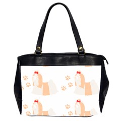 Dog Shih Tzu T- Shirtshih Tzu Dog Pattern T- Shirt Oversize Office Handbag (2 Sides) by EnriqueJohnson