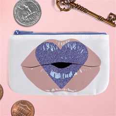 Lips -18 Large Coin Purse by SychEva