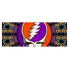 Gratefuldead Grateful Dead Pattern Banner And Sign 8  X 3  by Sarkoni