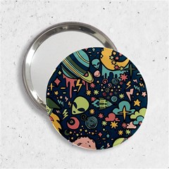 Alien Rocket Space Aesthetic 2 25  Handbag Mirrors by Sarkoni