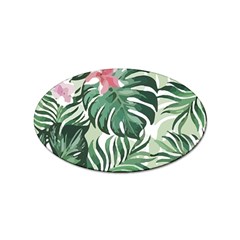 Hawaii T- Shirt Hawaii Jungle Creative T- Shirt Sticker (oval) by EnriqueJohnson