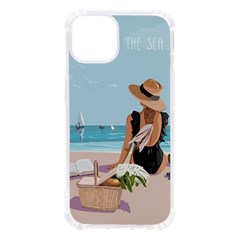 Rest By The Sea Iphone 13 Tpu Uv Print Case by SychEva