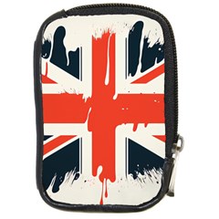 Union Jack England Uk United Kingdom London Compact Camera Leather Case by uniart180623