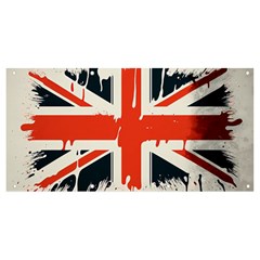 Union Jack England Uk United Kingdom London Banner And Sign 8  X 4  by uniart180623