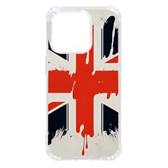 Union Jack England Uk United Kingdom London Iphone 14 Pro Tpu Uv Print Case by uniart180623