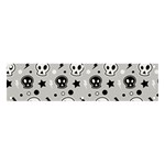 Skull-pattern- Banner and Sign 4  x 1  Front