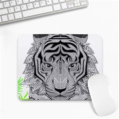 Tiger Head Small Mousepad by Ket1n9