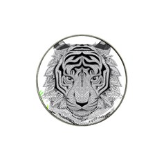 Tiger Head Hat Clip Ball Marker by Ket1n9