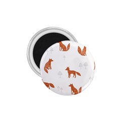 Fox Animal Wild Pattern 1 75  Magnets by Ket1n9