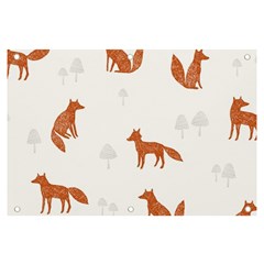 Fox Animal Wild Pattern Banner And Sign 6  X 4  by Ket1n9